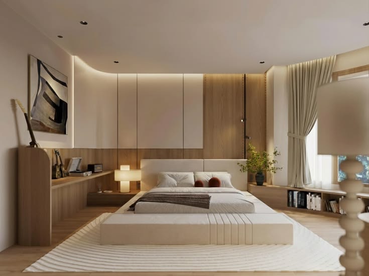 Thiết kế phòng ngủ đẹp cho vợ chồng