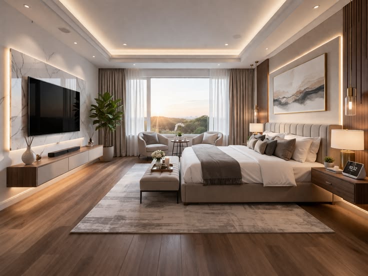 Thiết kế phòng ngủ đẹp cho vợ chồng