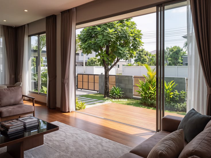 Mẫu phòng khách nhà cấp 4 